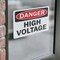 Signmission High Voltage Danger Sign, Vinyl Decal, 14in W x 10in L, 2PK OS-2PACK-DS-D-1014-L-19395 - alternate 2